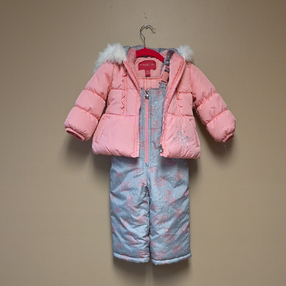London Fog Red and Pink Outerwear